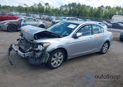 2009 Honda Accord 2.4 Ex из США, поврежденный, VIN 1HGCP26769A080132